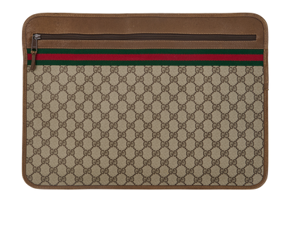 Gucci GG Web Document Holder, front view